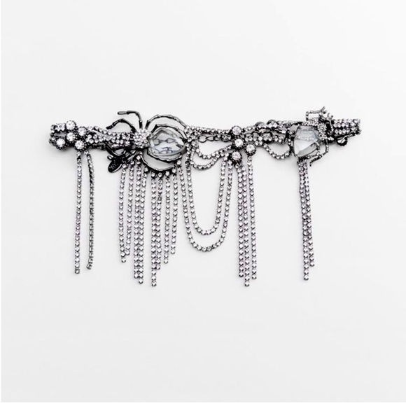 Zara Jewelry Zara Crystal Spider Chocker Poshmark